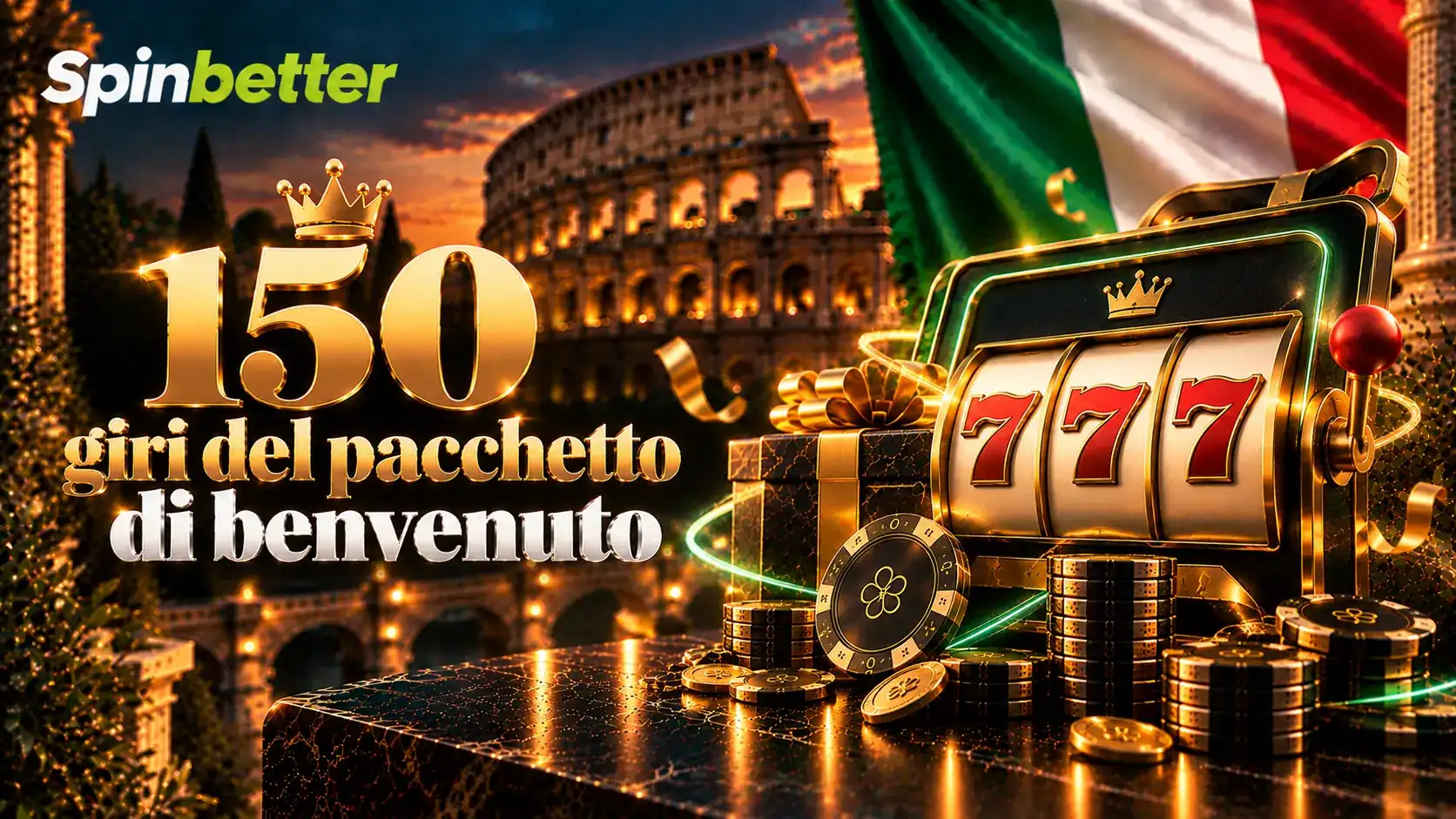 I 150 giri gratis del pacchetto di benvenuto SpinBetter su Mighty Egypt Riches