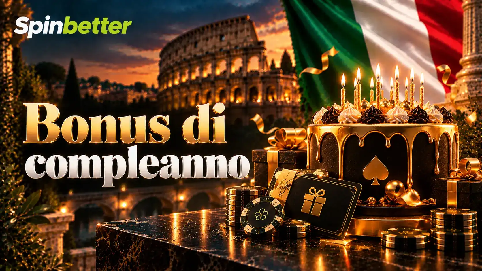 Il bonus di compleanno con venti giri gratis SpinBetter su West Town